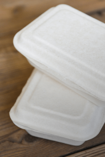 Biodegradable eco-friendly sugar cane tableware